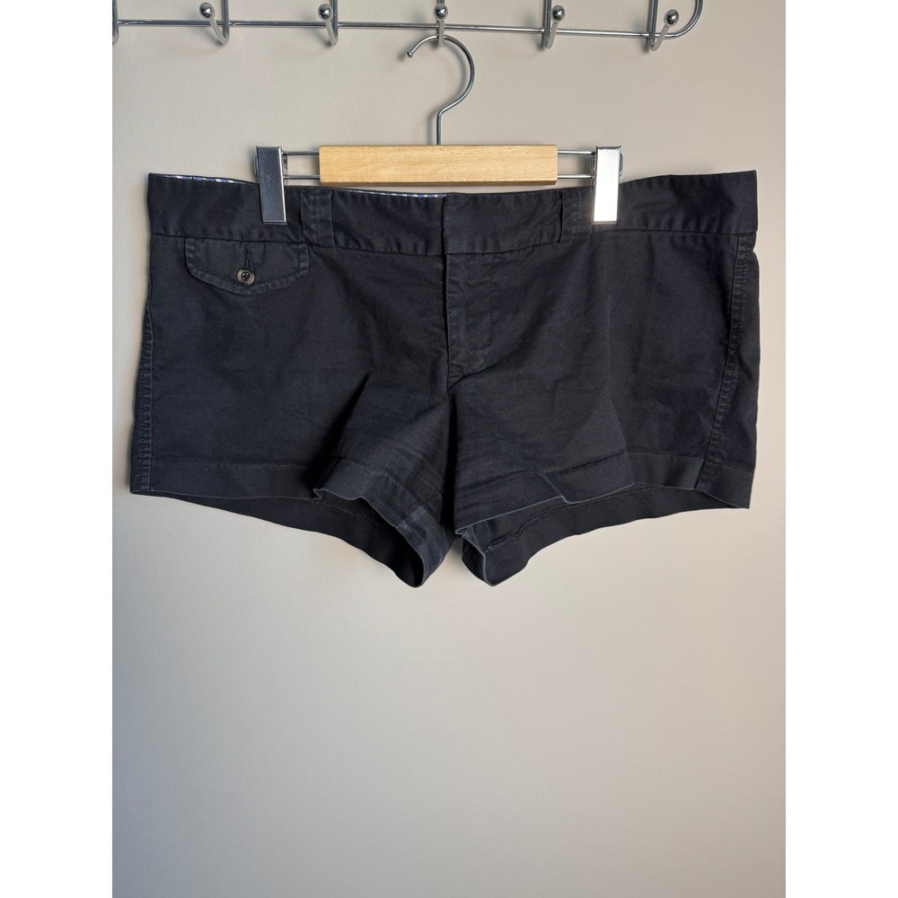 American Eagle Outfitters Favorite Short Black Chino Mini Shorts Preppy Indie 18